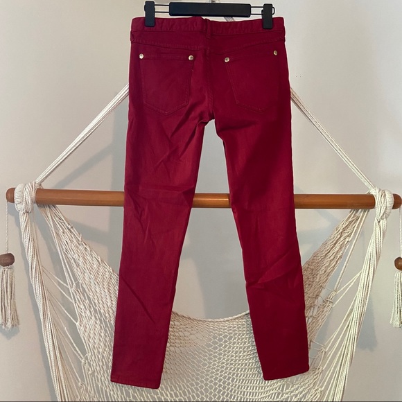 Free people red skinny jeans 27 - Picture 5 of 7